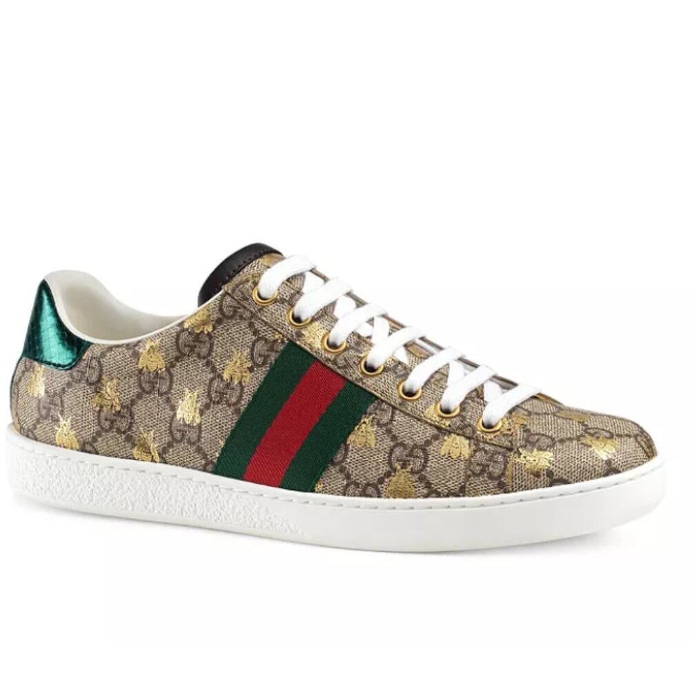 Gucci Ace GG Bee Supreme Sneakers Shoes ⭐️ Send me an offer!